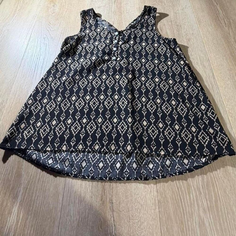 Unbranded Women's Black and Navy Blouse